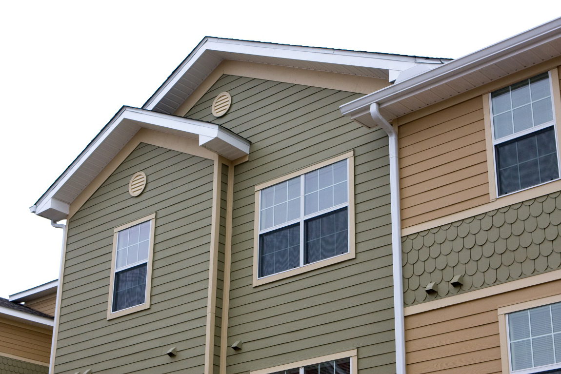 house with soffit