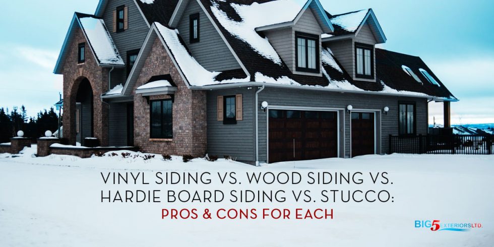 Pros & Cons Of Vinyl, Wood, Hardie Board & Stucco Siding