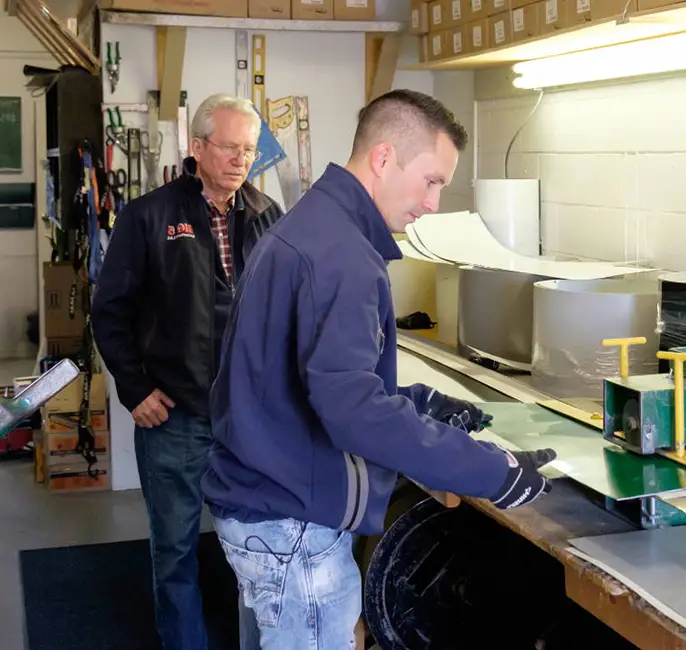 al and derek perzylo at big 5 exteriors